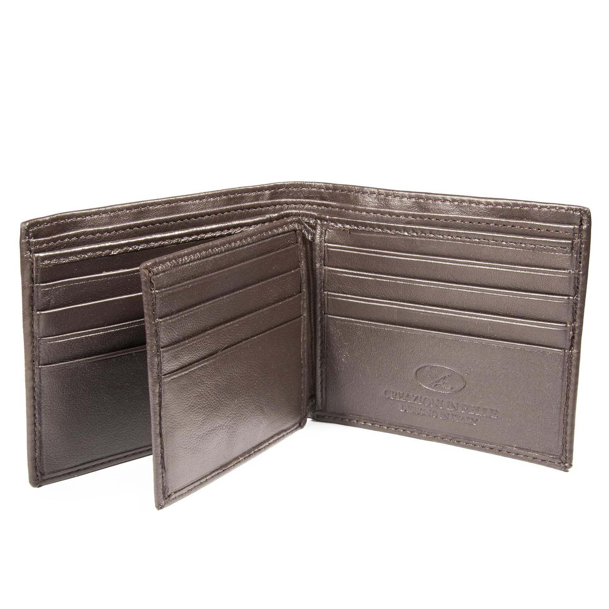 Billetera Gino Rodinis  Lazio 385 Marrón-3