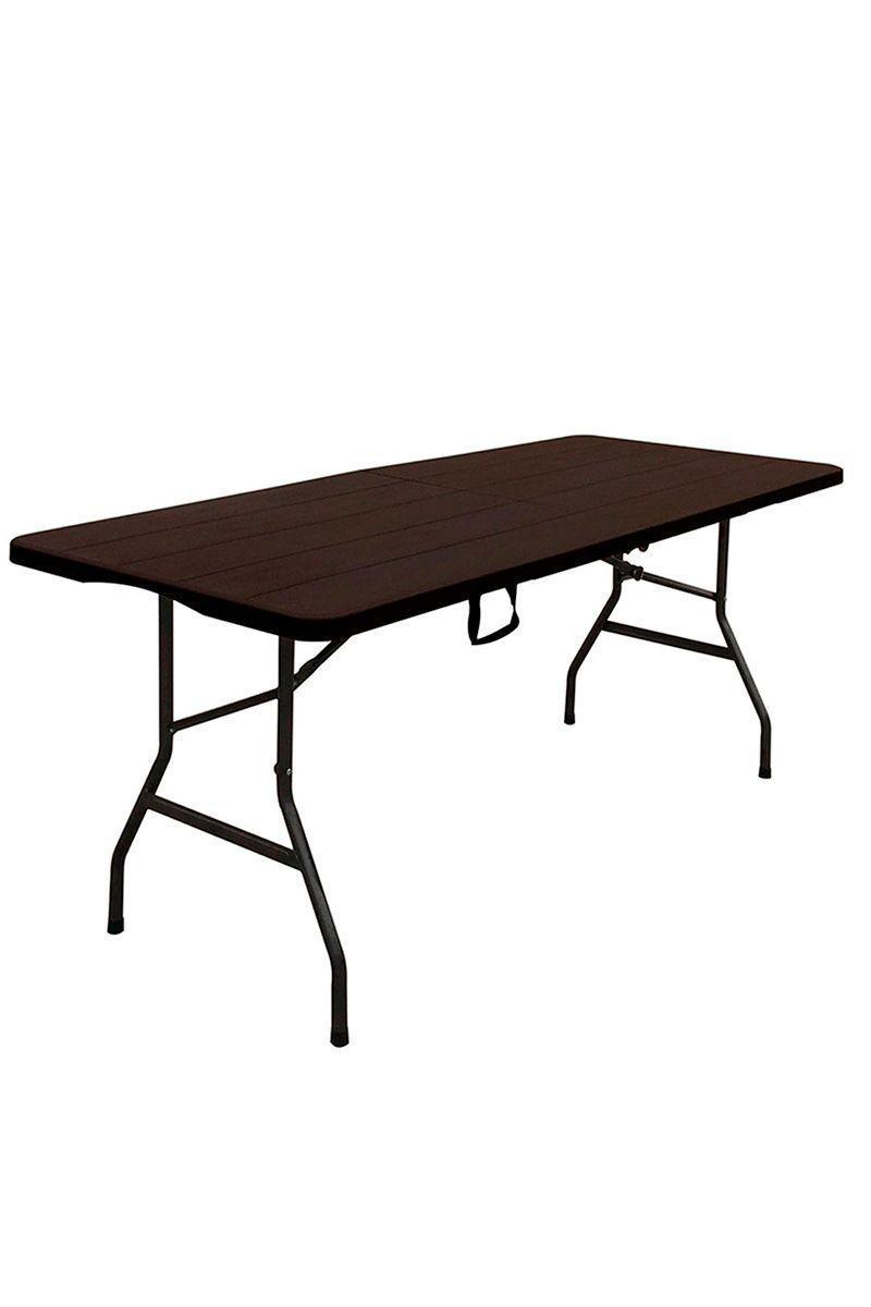 Mesa Plegable Tipo Maleta 74 X 74 X 180 cm-0