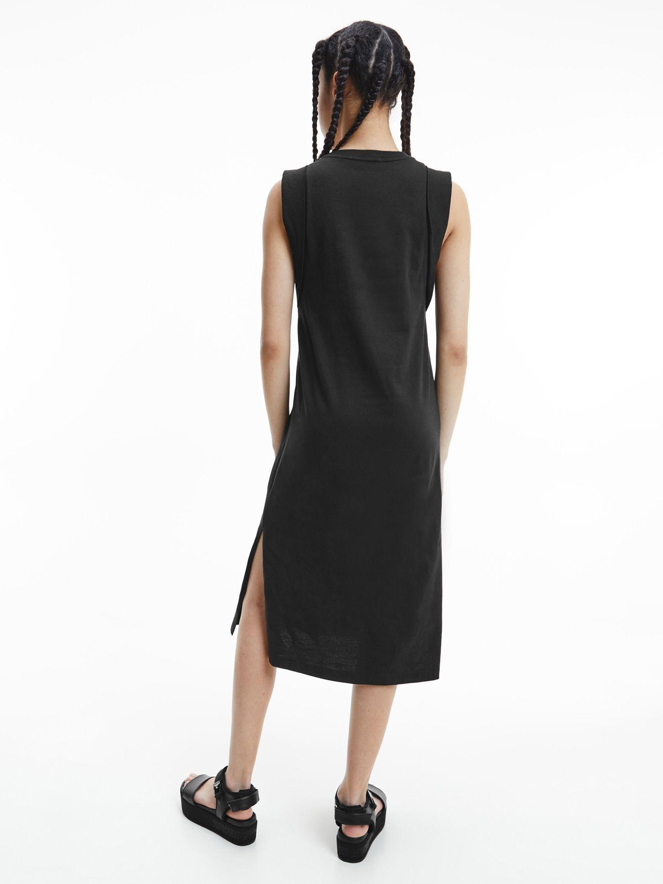 Vestido Knotted Negro Calvin Klein-1