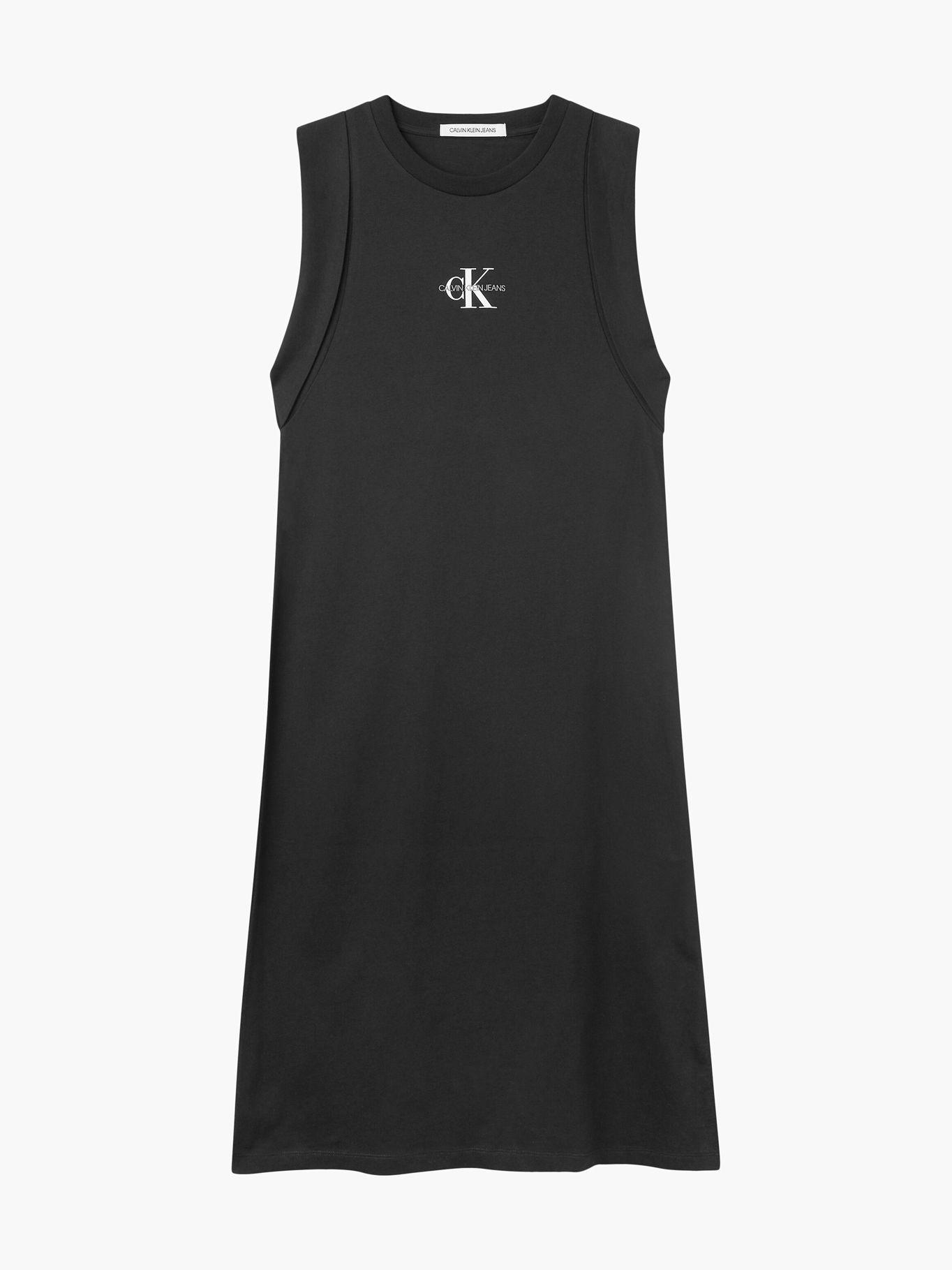 Vestido Knotted Negro Calvin Klein-4