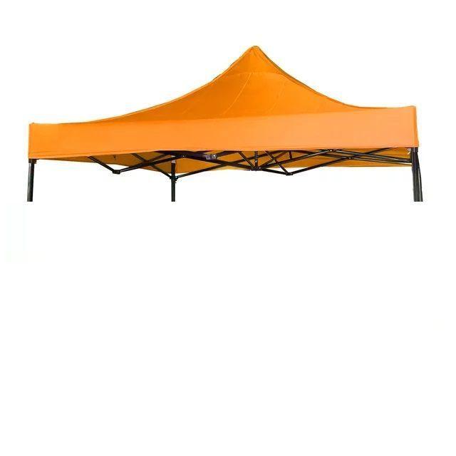 Lona Oxford  Para Toldo Plegable 3x3 MTS Naranja Impermeable-0
