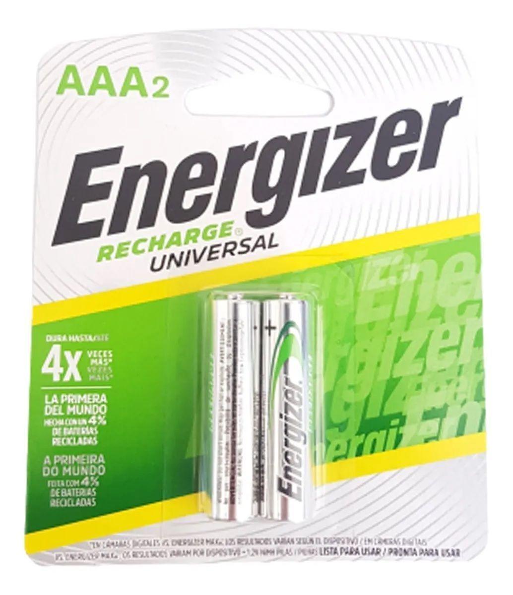 Pila Recargable Energizer Tamaño Aaa 2 Unidades-1