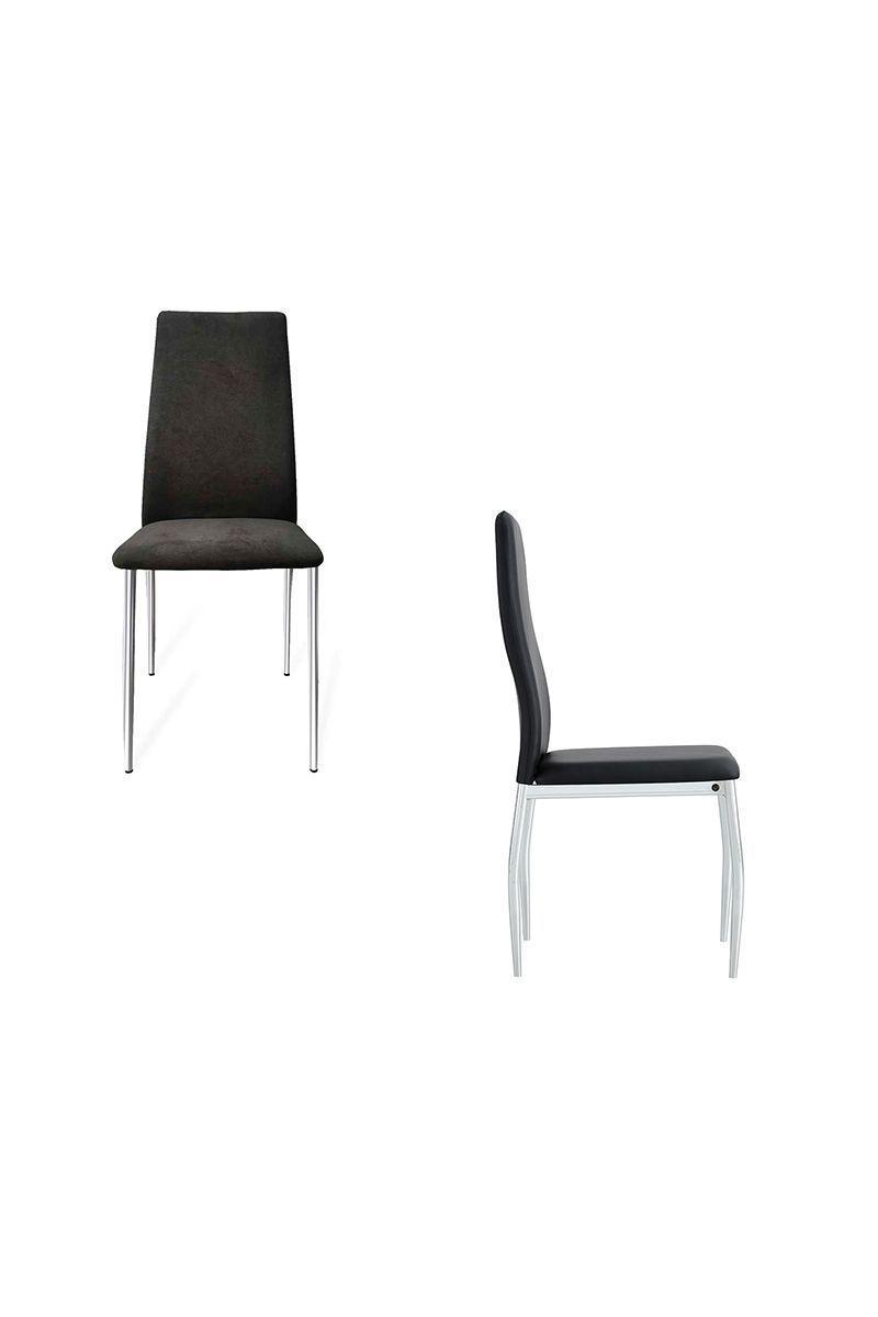 Pack 4 Sillas de Comedor Medellin Negro-3