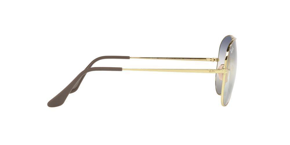 Lentes De Sol Ray-Ban RB3689 Aviator Metal Ii Dorado Unisex-3