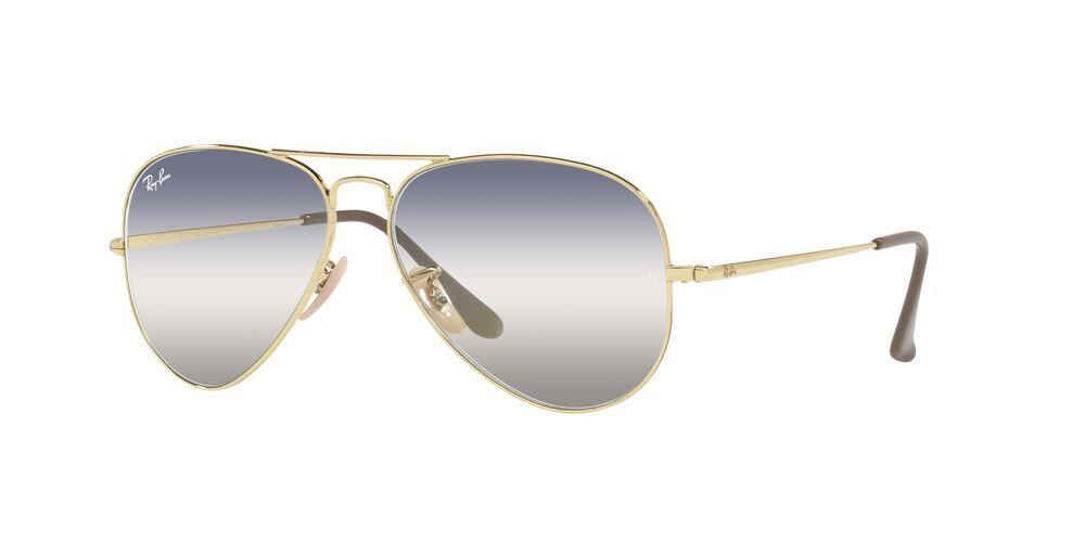 Lentes De Sol Ray-Ban RB3689 Aviator Metal Ii Dorado Unisex-1