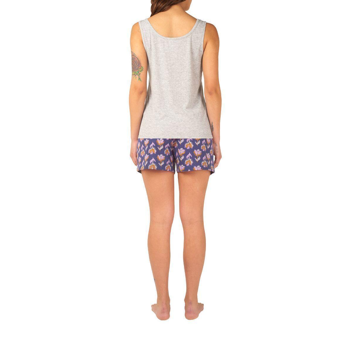 Pijama Algodón Verano Sin Mangas C2 TOP-1