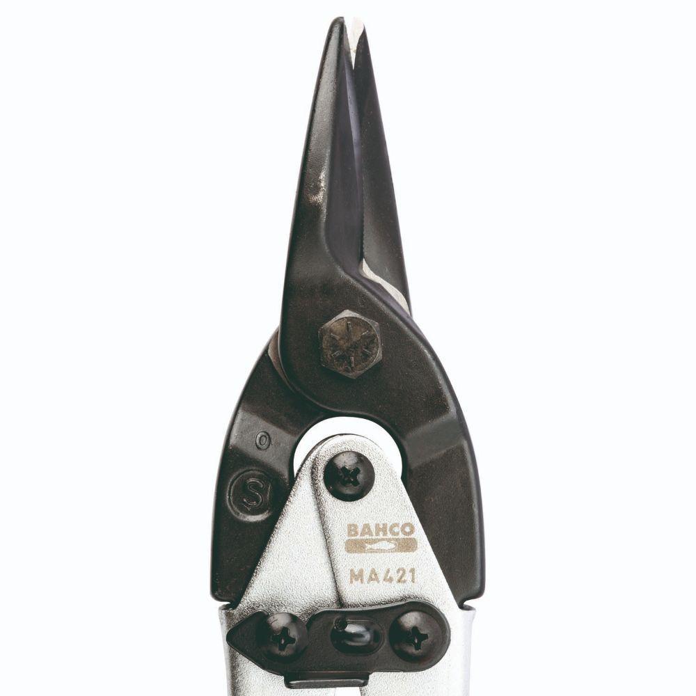 Tijera Cortachapas De Aviación Corte Recto Metales Hasta 1,5Mm Bahco-2