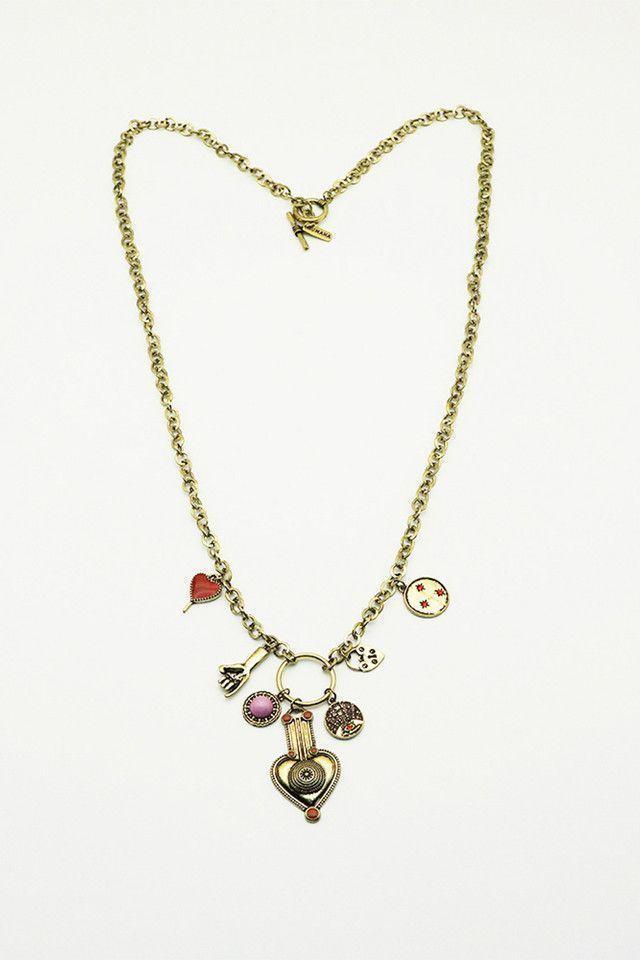 Collar Dellatitos Dorado Humana-0