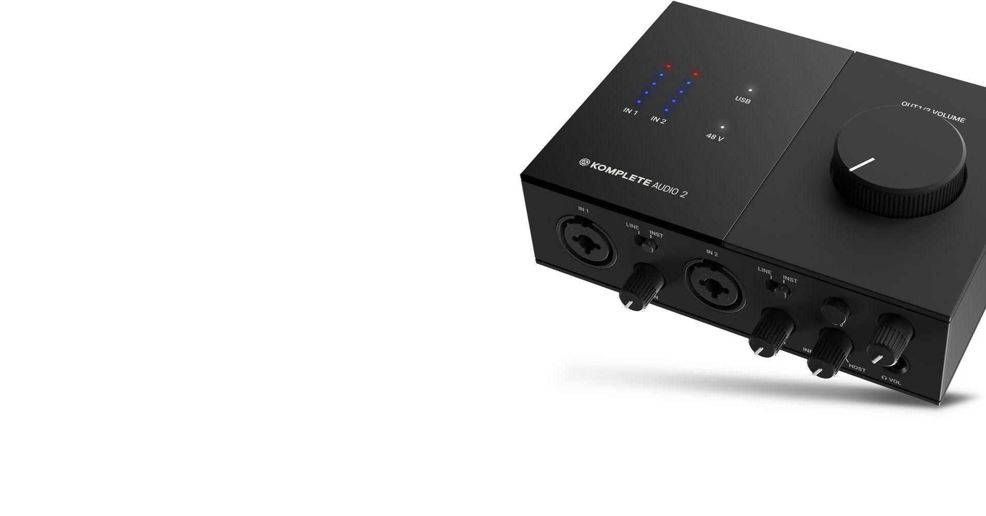 Interfaz de audio NATIVE INSTRUMENT KOMPLETE AUDIO 2-1