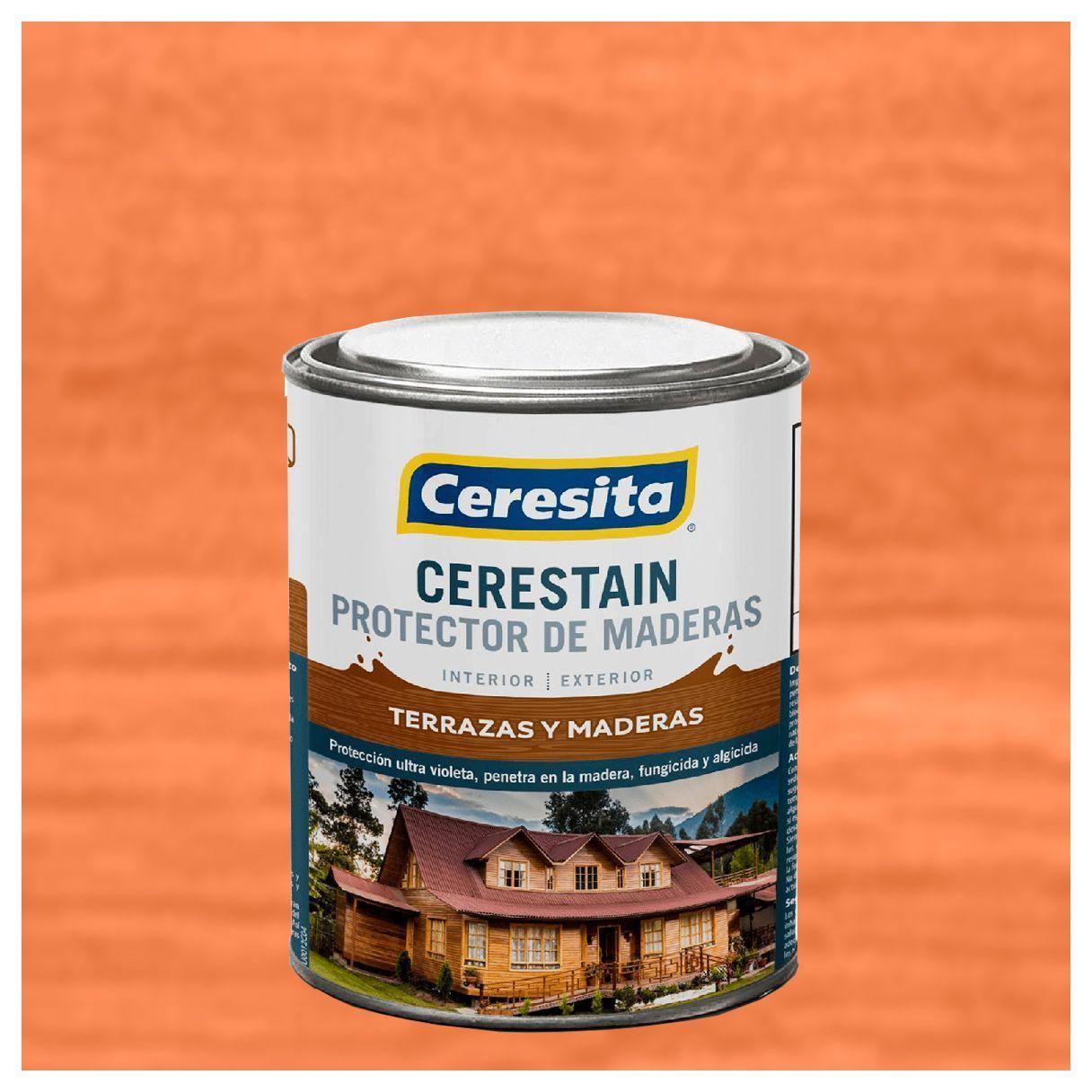 Cerestain Protector de madera 1/4gl Caoba-1