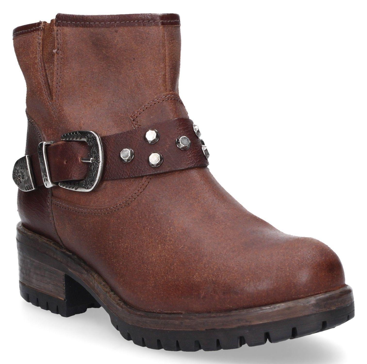 Botin Casual Mujer Zappa - X645 Camel-0