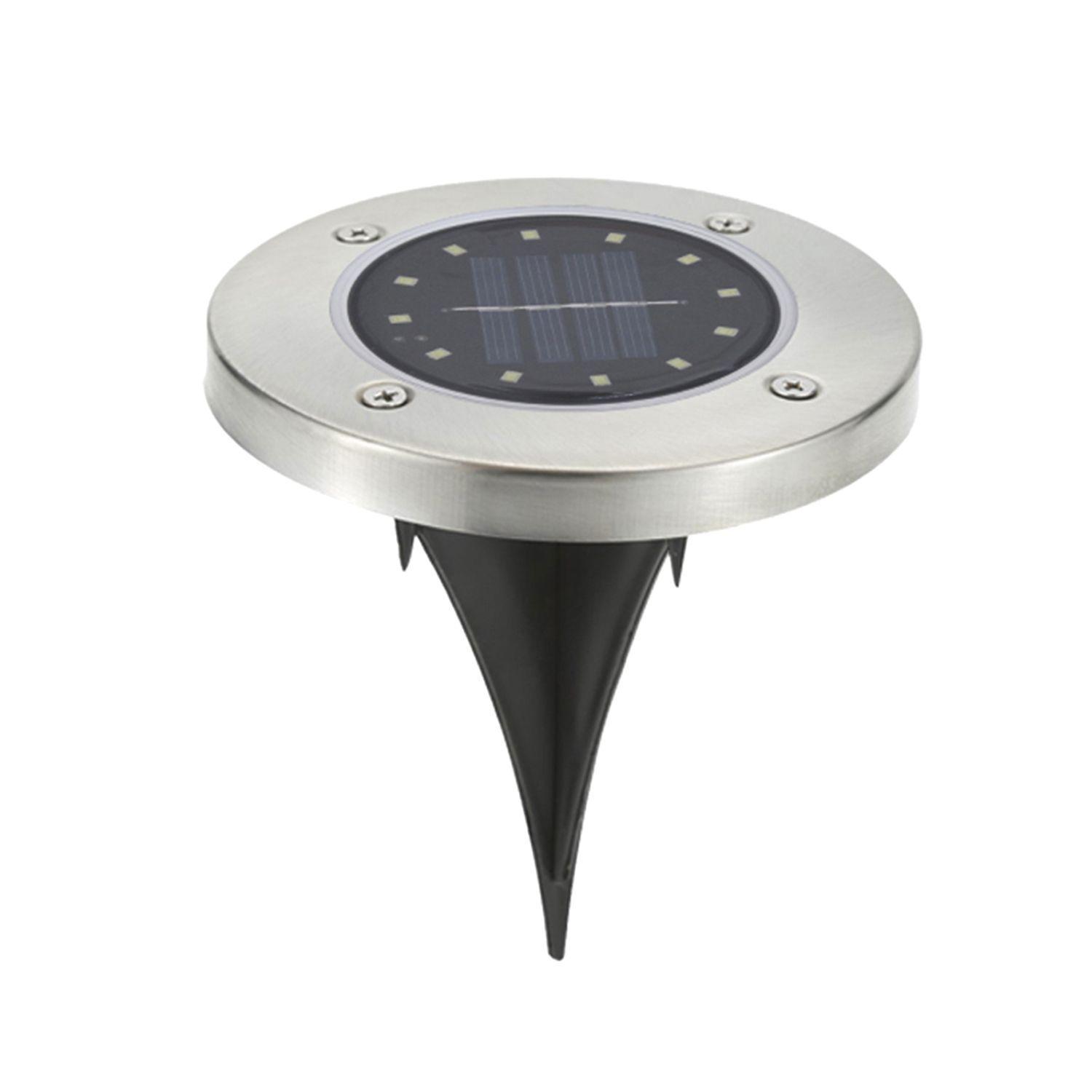 Pack 2 Estaca Solar LED Luz Cálida-3