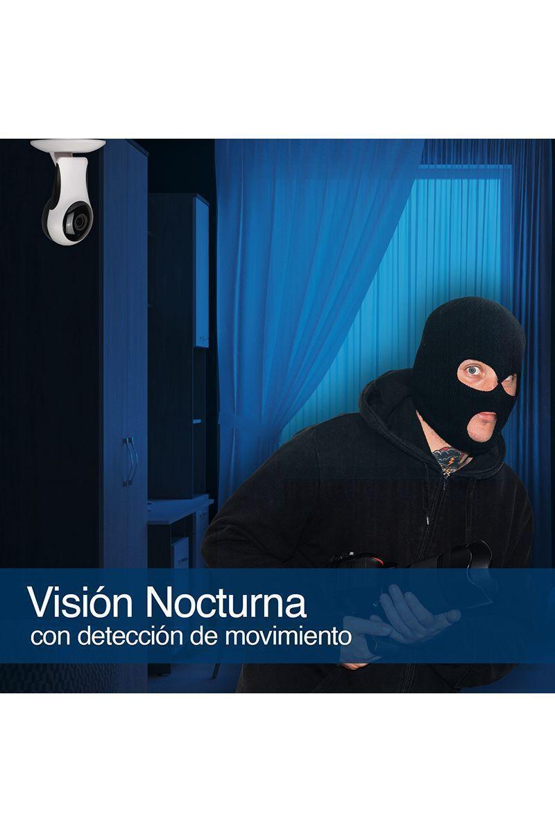 Cámara Interior IP WIFI 960P 355° Visión Nocturna-2