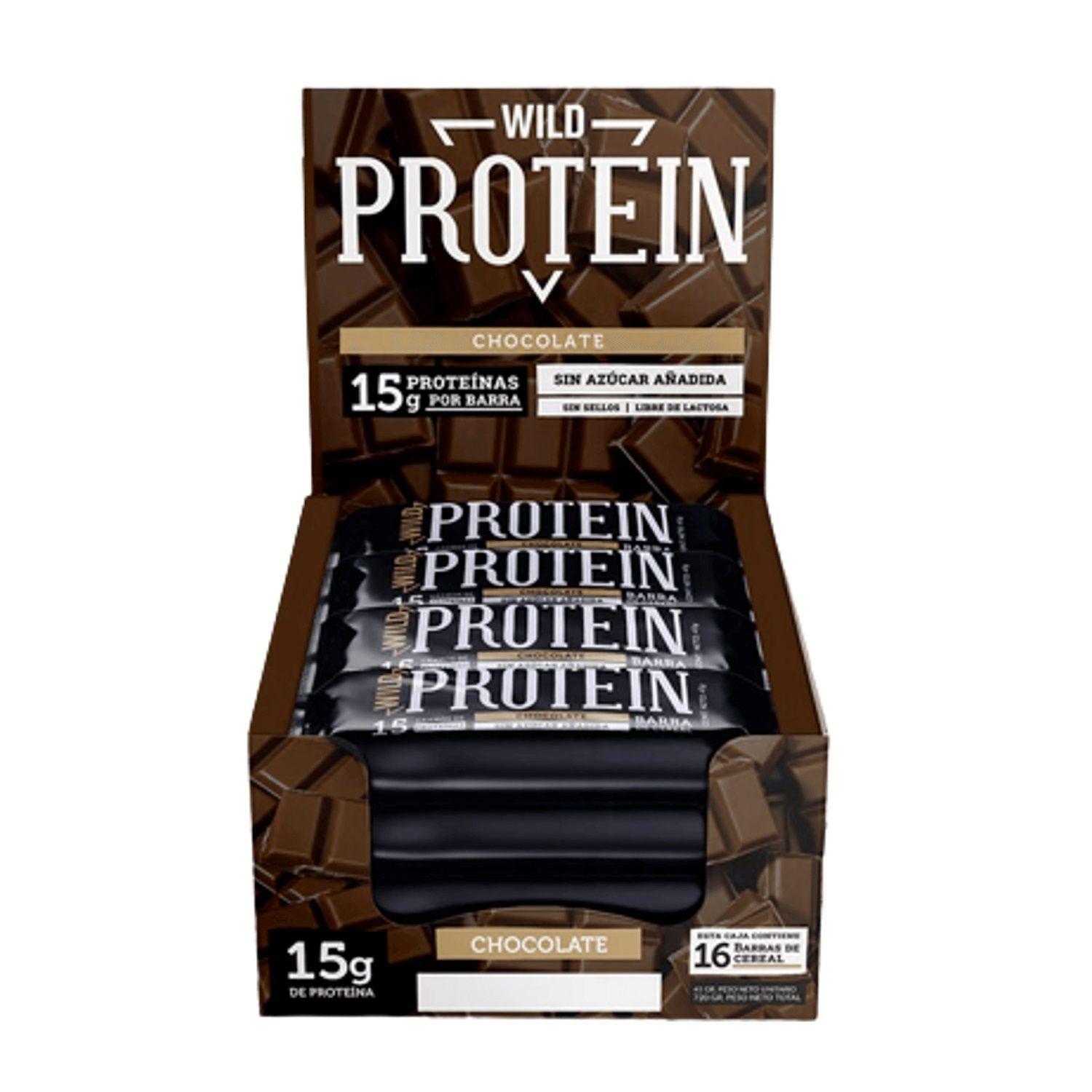 Wild Protein Pack 16 unidades – Chocolate 15grs-0