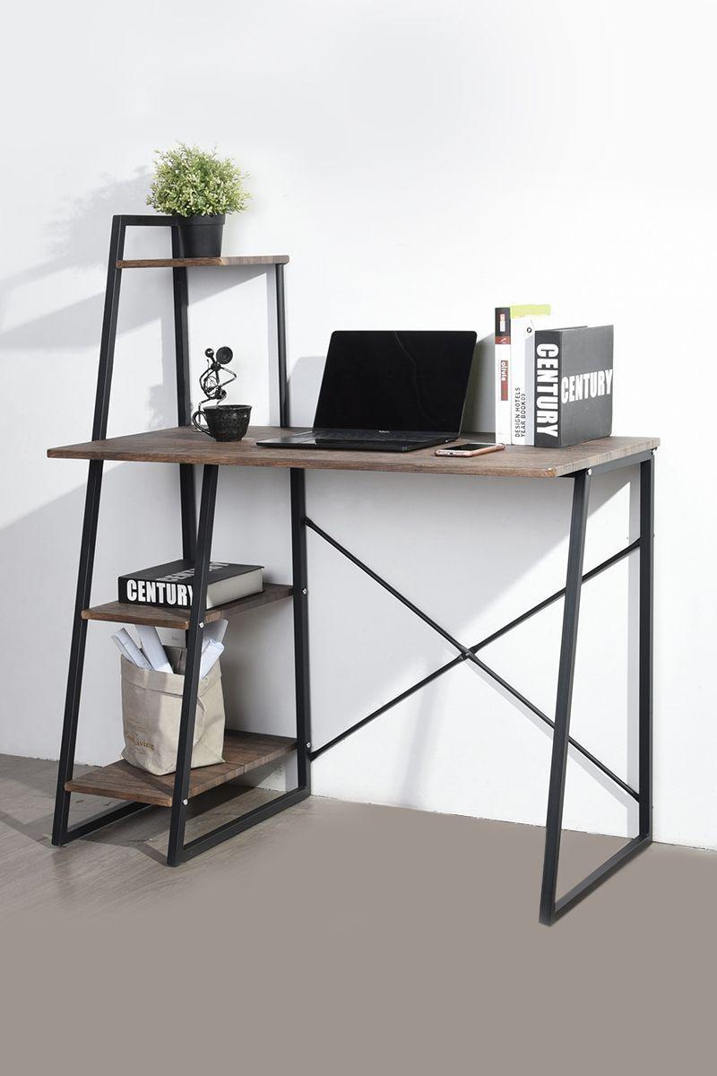 Escritorio Repisas MDF y Metal-5