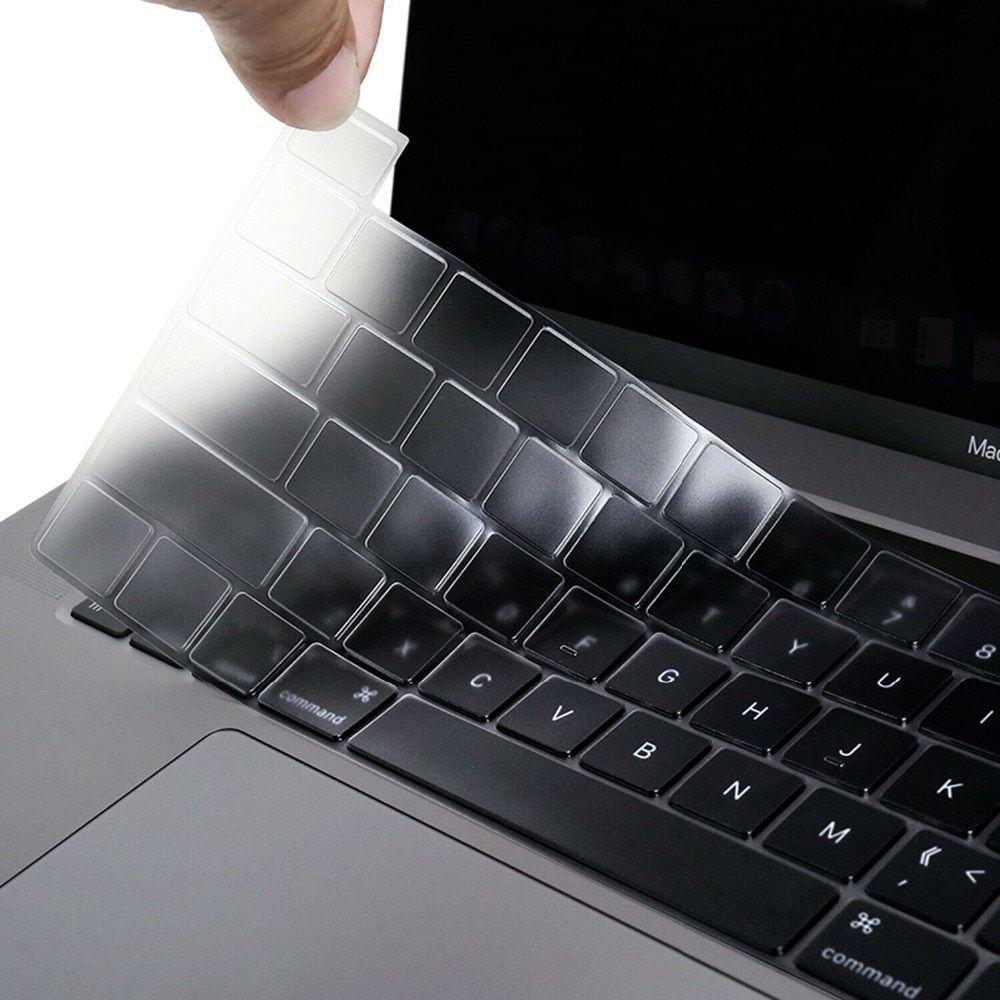 Protector Teclado compatible con Macbook Pro 13/16 A2338 A2141 A2251 Transparente-0