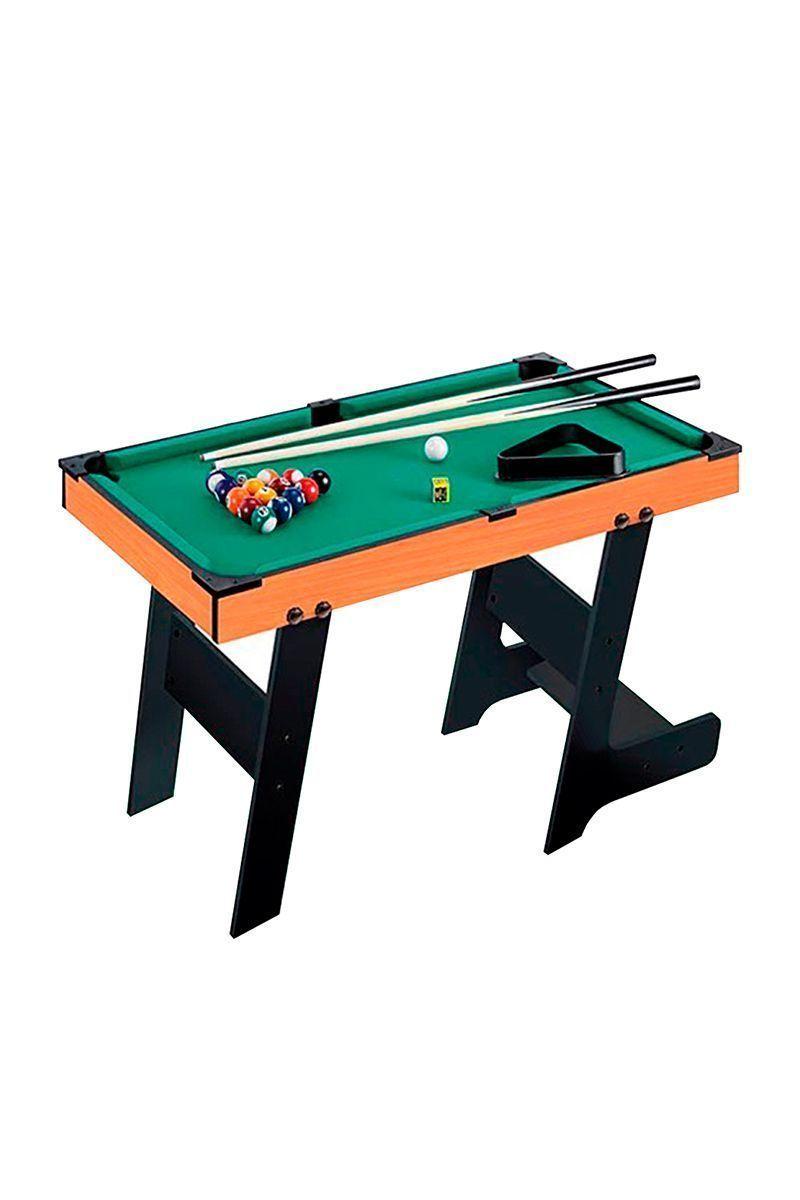 Mesa de Pool Plegable Negro-0