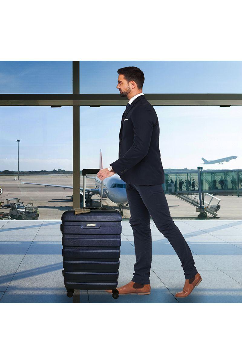 Maleta Rígida Danubio M Azul-1