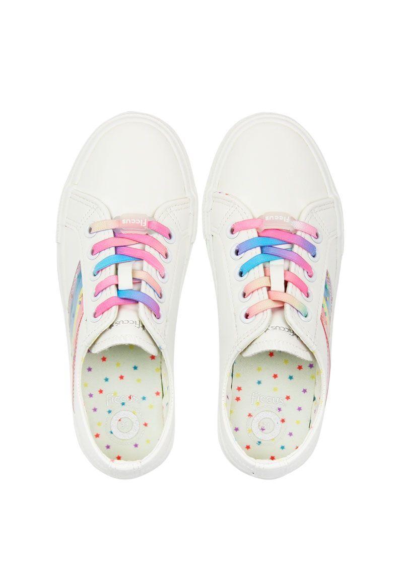 Zapatilla urbana elástico  a correr niña 918-2