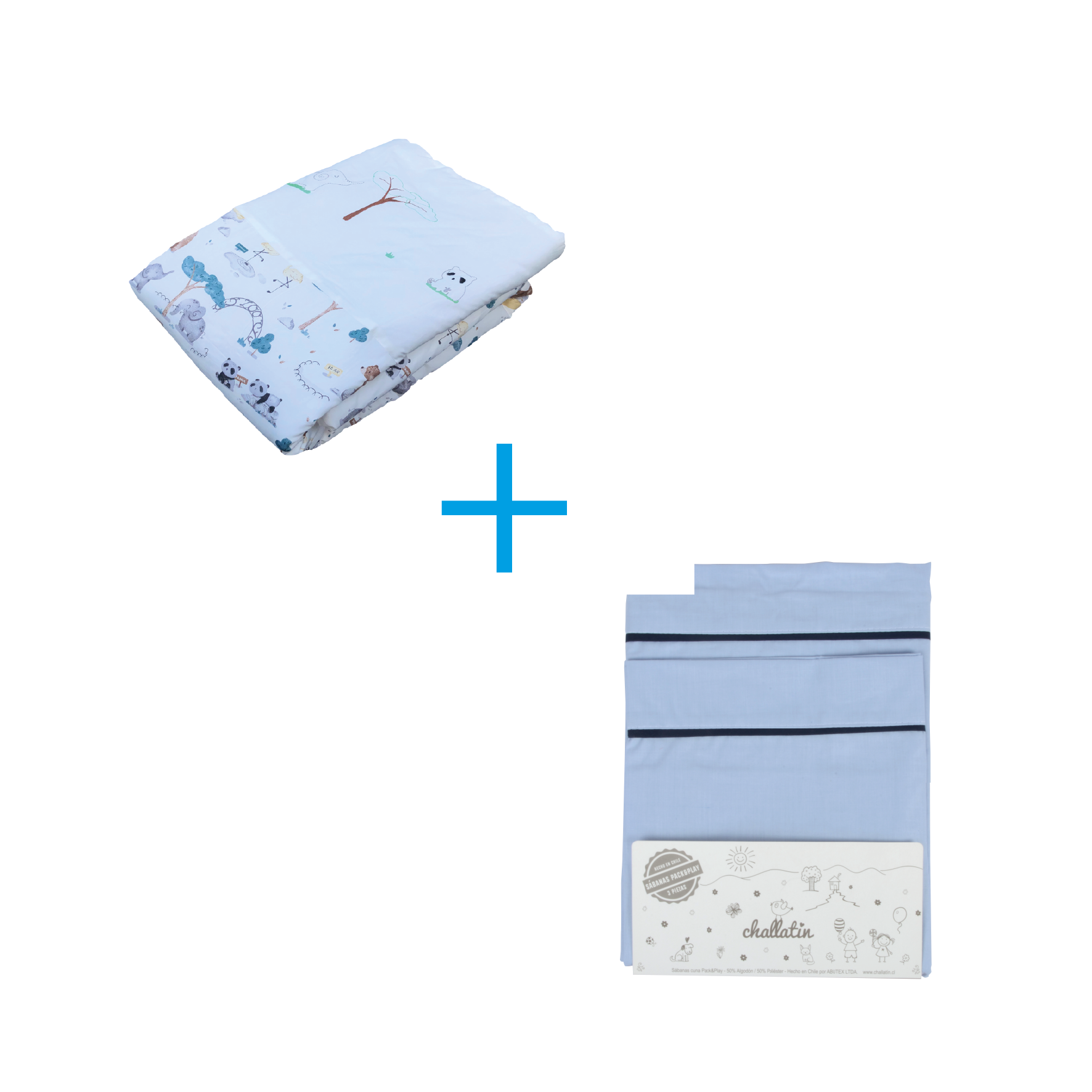 Set Cobertor Cuna Animales-0
