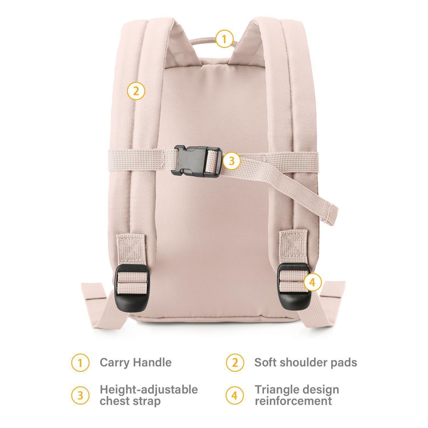 Mommore Mochila para niños LACY - rosado-4