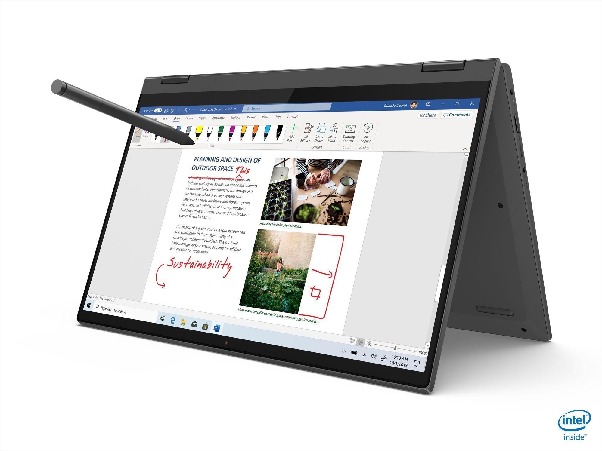 Notebook IdeaPad Flex 5 Core i3 8GB RAM 128GB SSD 14'' Teclado en Inglés-4