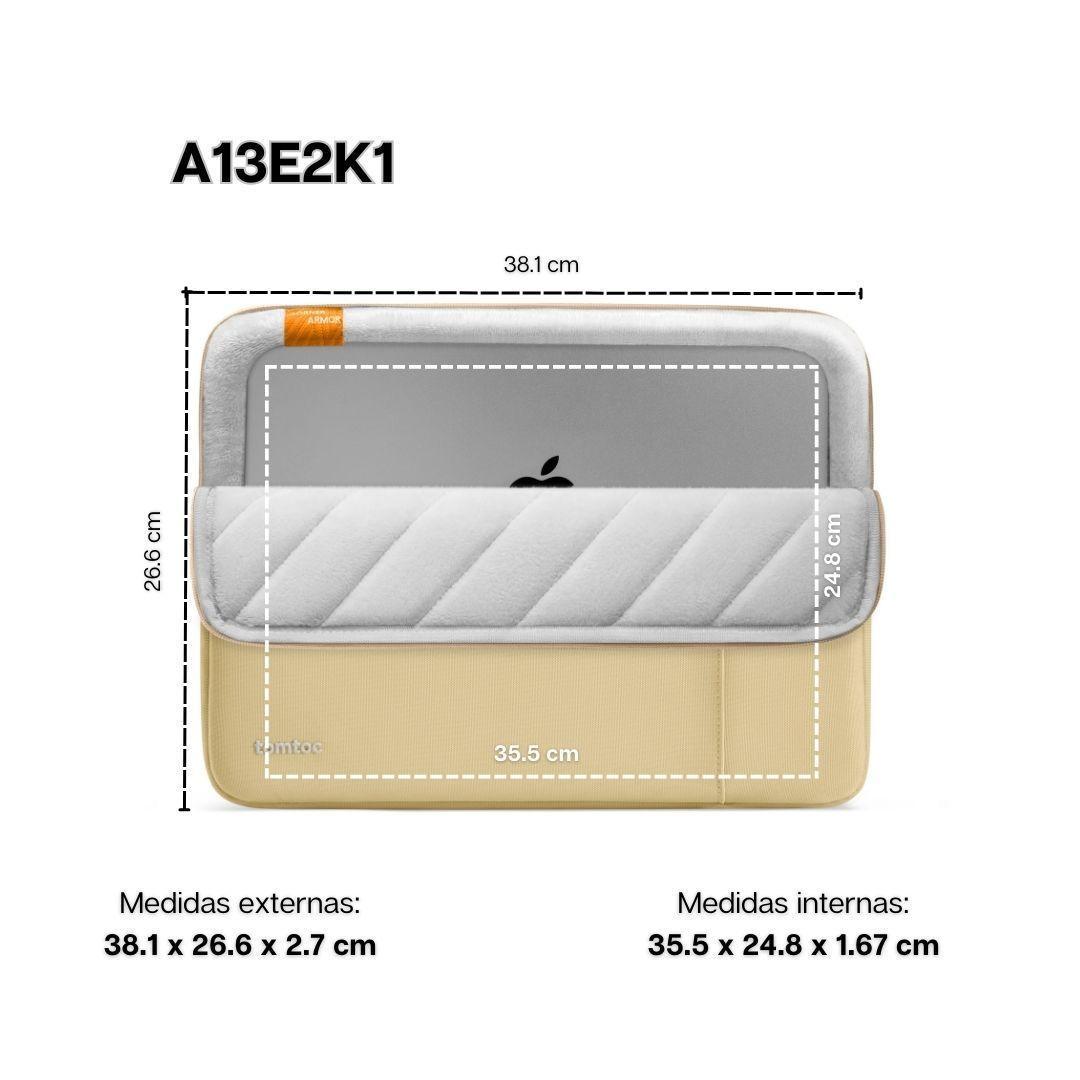 Tomtoc Funda A13 Protección 360° para MacBook Pro 16" - Amarillo-2
