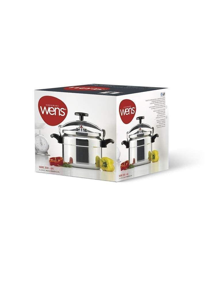 Olla A Presion Cacerola Aluminio 20psi 6 Litros Cocina-4