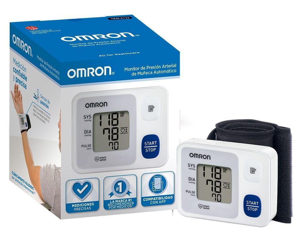 MONITOR DE PRESION ARTERIAL DE MUÑECA OMRON HEM6124-2