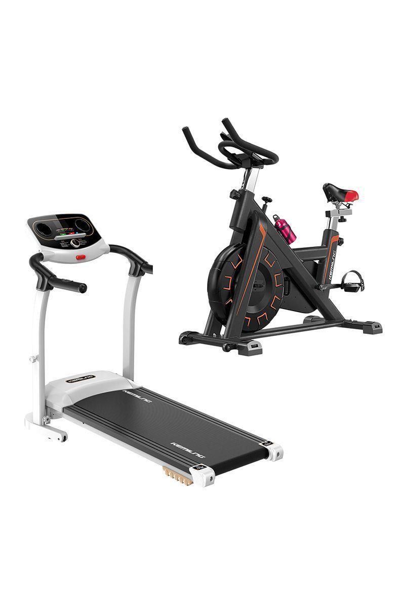 Pack Trotadora M201 + Spinning Dynamic Blanco-0