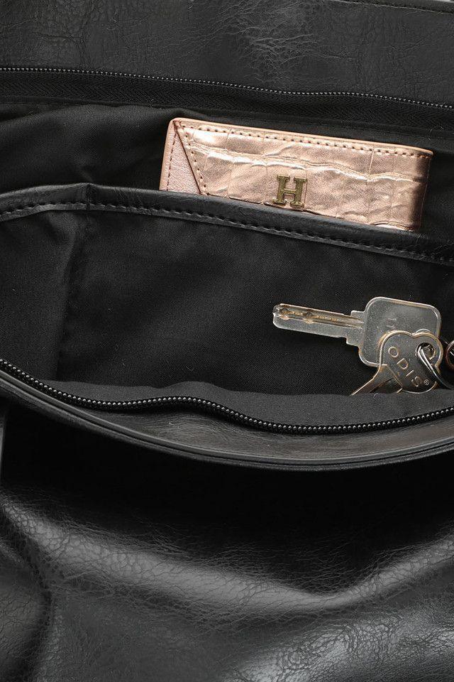 Cartera Hombro Negra Black Nitro Çpatchwork Humana-2