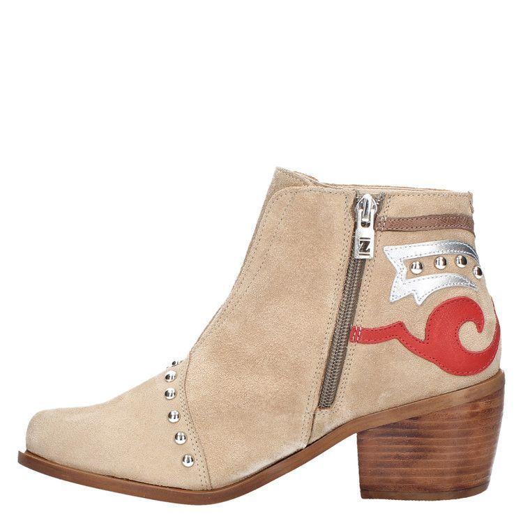 Botin Casual Mujer Zappa - B301 Beige-3