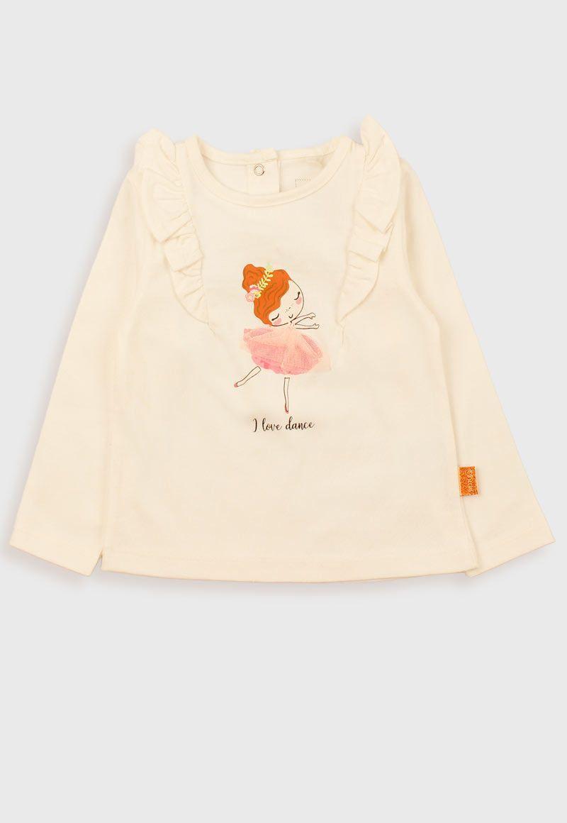 Polera Bebé Niña Comfy-0