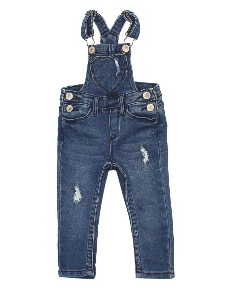 Jardinera Bebé Niña Just Denim Ficcus-0