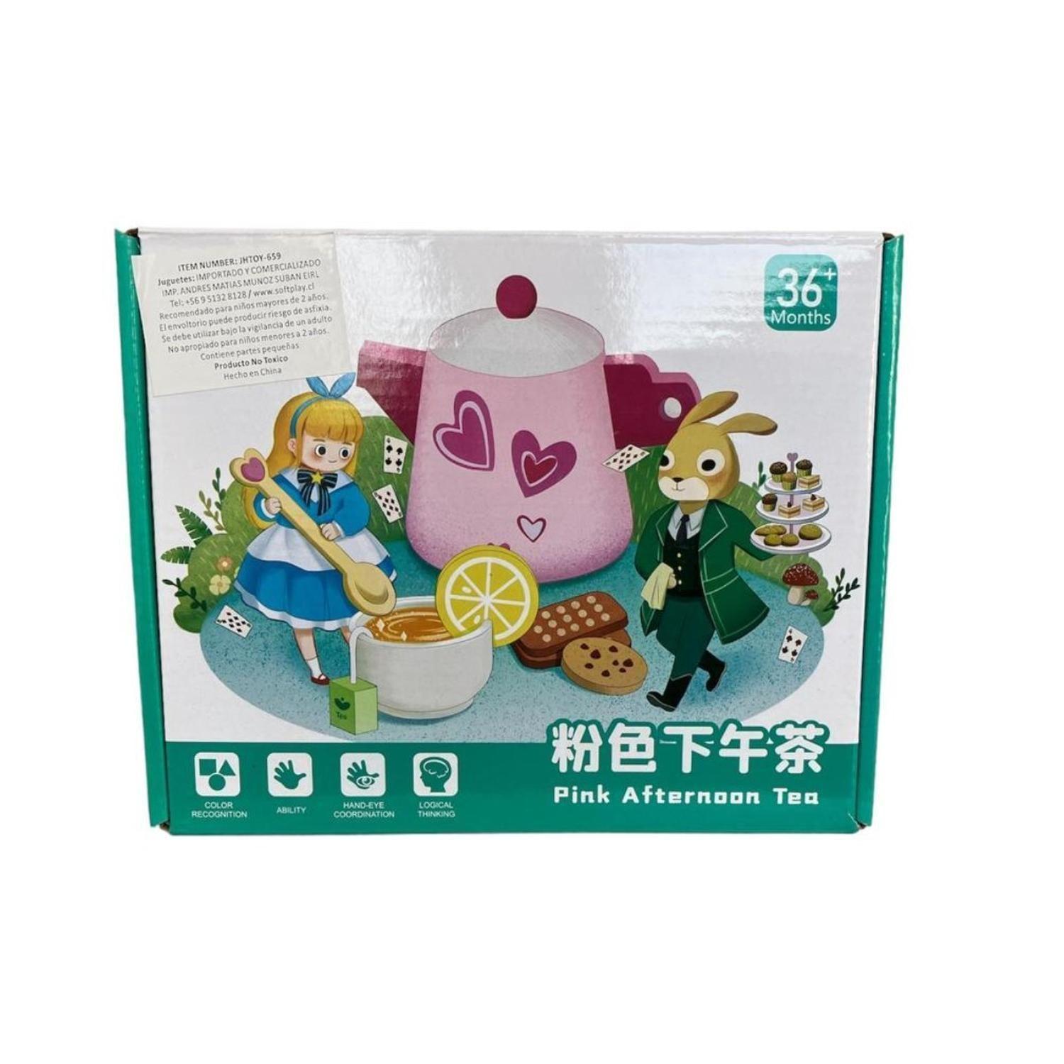 Set de Té Rosa-1