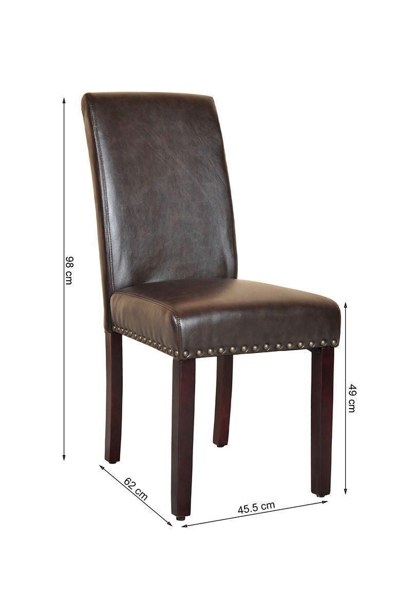 Pack 2 Sillas Comedor Génova Café-2