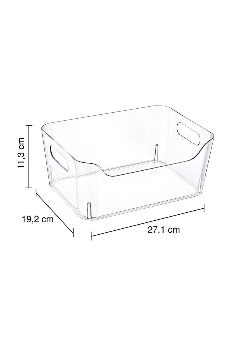 Organizador 5 Lt Clear Handle Transparente-2