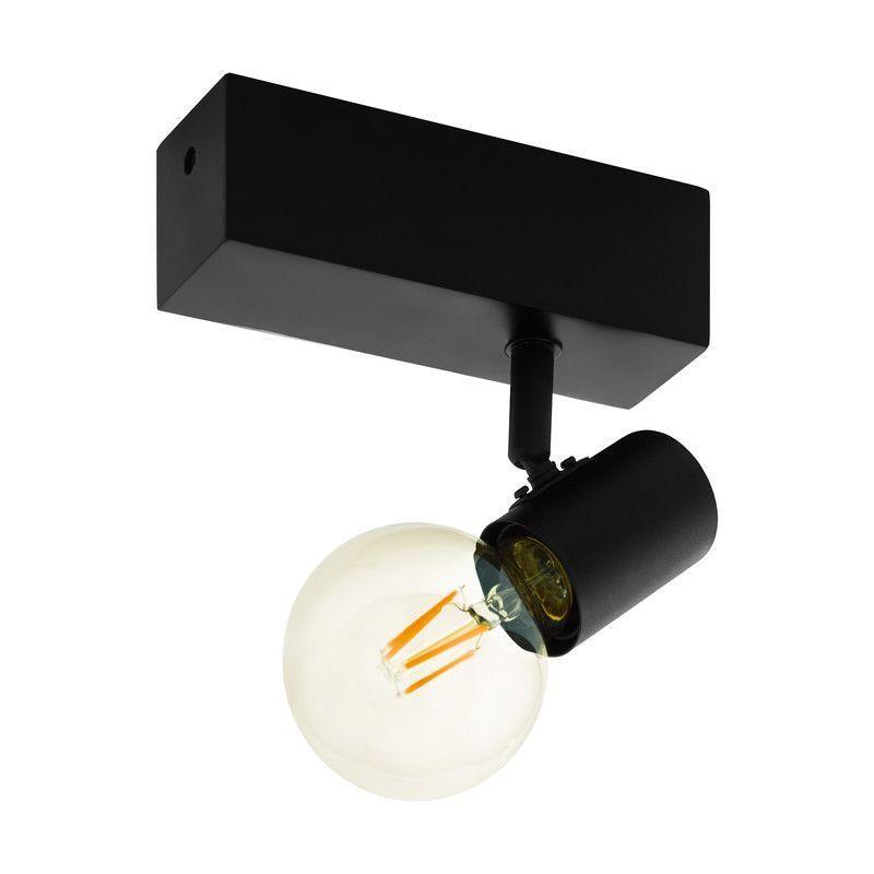 FOCO TECHO TOWNSHEND ACERO NEGRO 1X10W E27 IP20 COD.205098-0