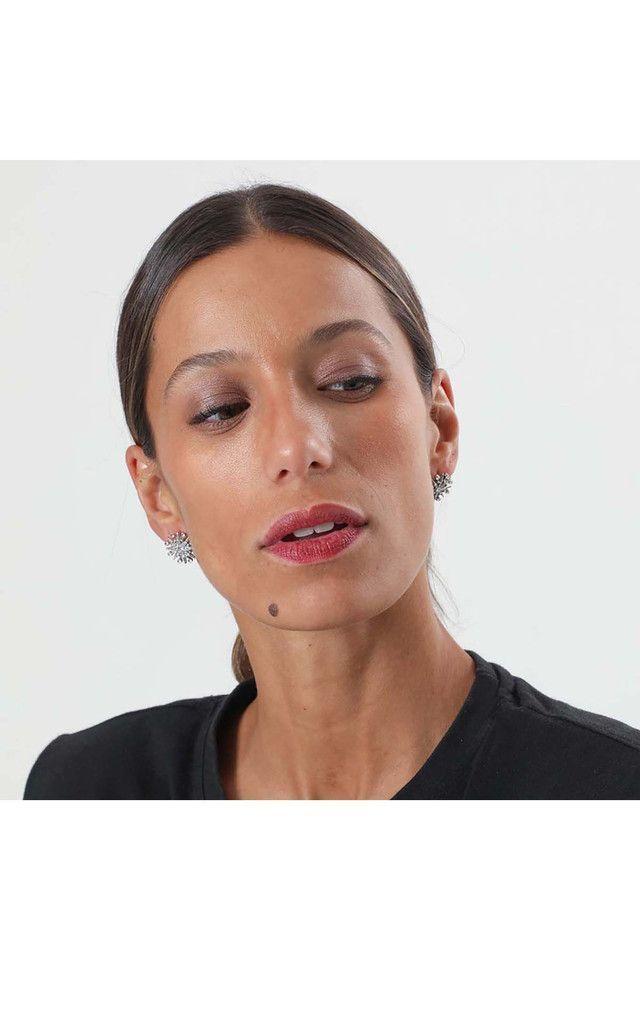 Aro Pegado Plateado Estrellas Humana-1