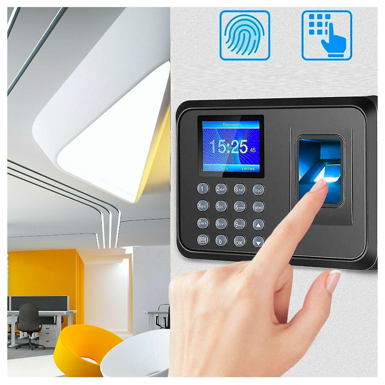 Reloj Control de Asistencia Digital Con Huella Biométrico-7