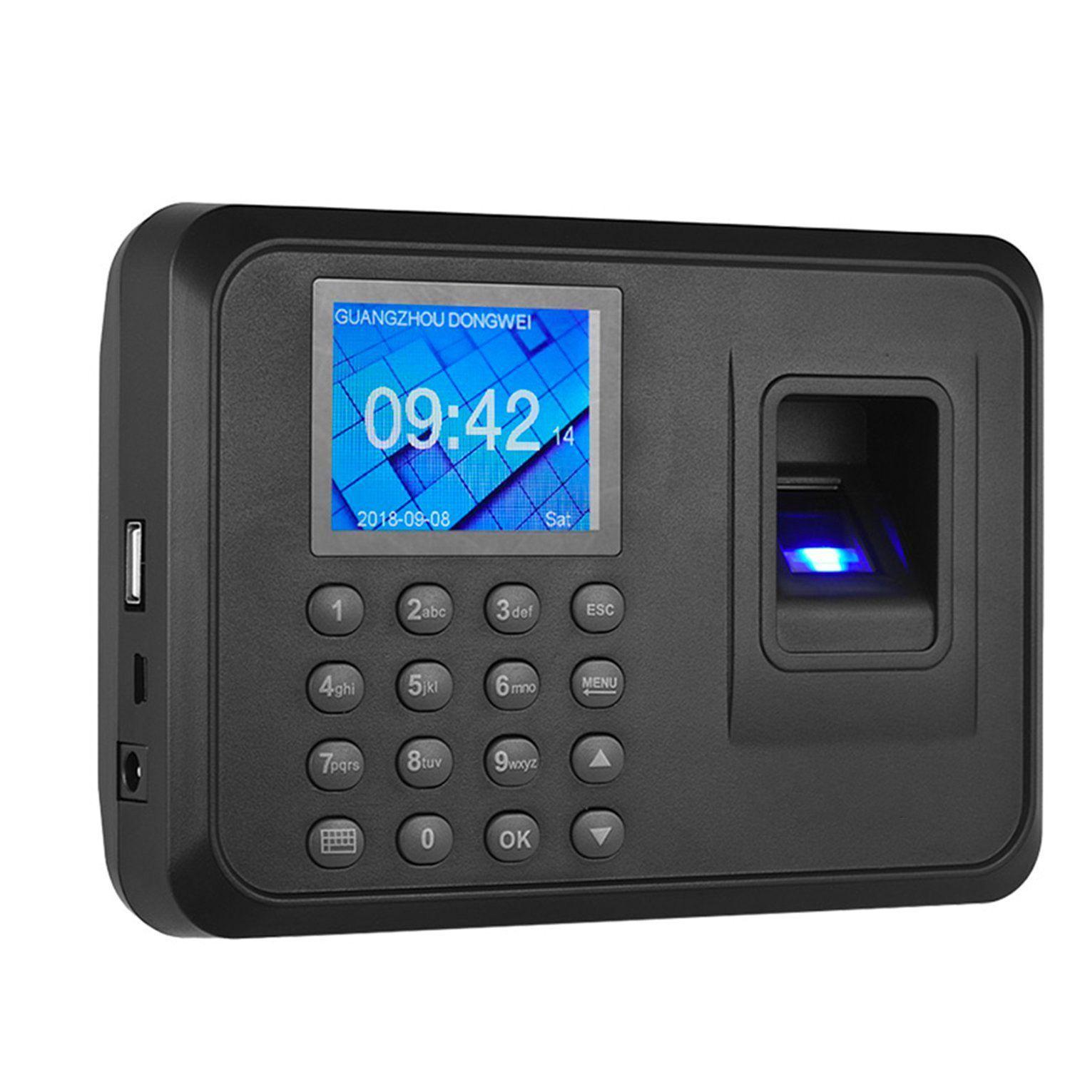 Reloj Control de Asistencia Digital Con Huella Biométrico-5