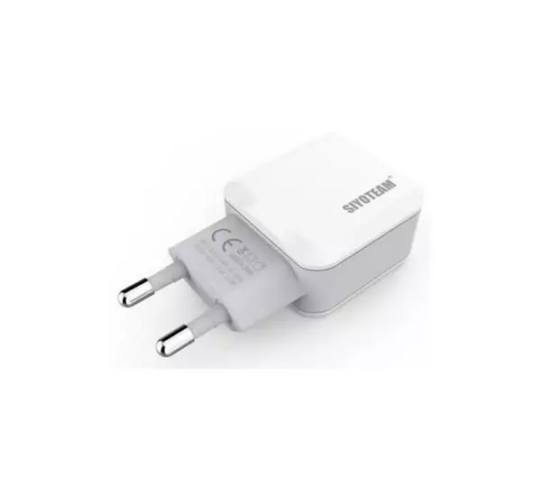 Cargador Dual USB 2.1A + Cable Lightning NO MFI A2202 SiyoTeam-0