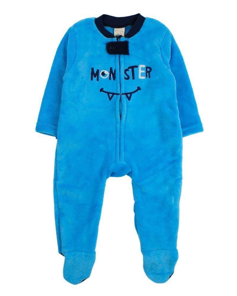 Pijama Bebé Niño Térmico Monster Ficcus-0