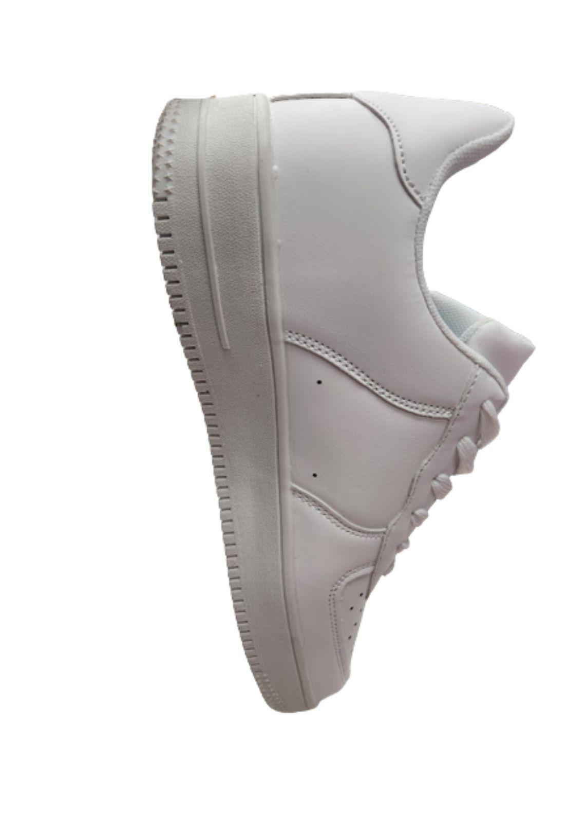 Zapatilla Urbana Hombre Blanco Casual-3