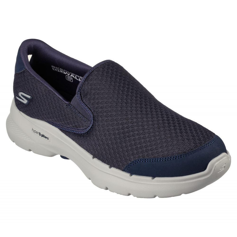 Zapatilla Hombre Go Walk 6 Azul Skechers-0