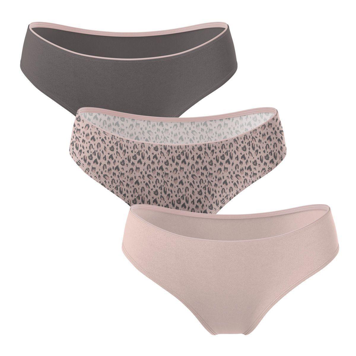 Calzón Bikini Algodón Pack 3 C4 Top-1