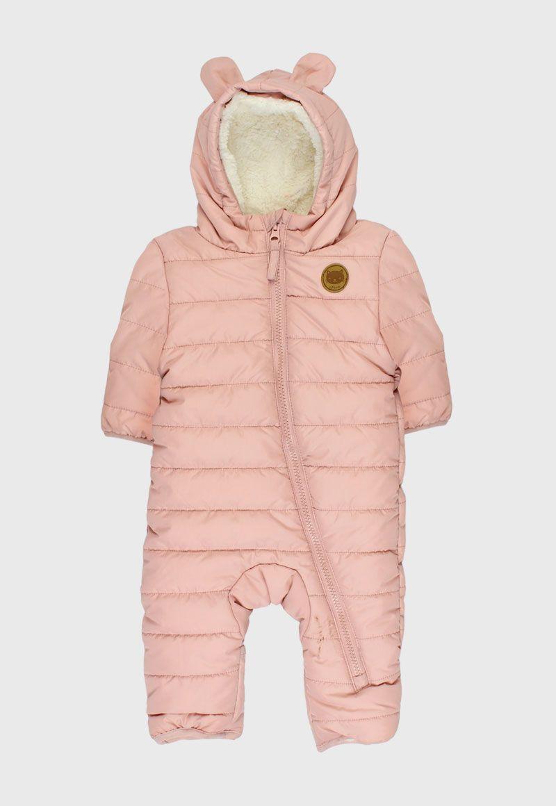 Enterito Acolchado Newborn Niña-0