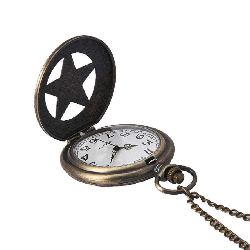Reloj Bolsillo Retro five star pentagrama AM20-3