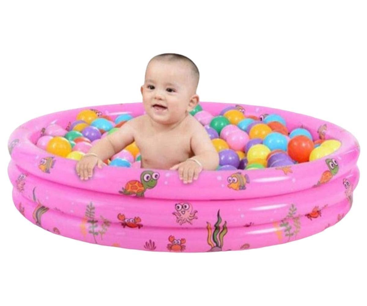PISCINA INFLABLE 3 AROS COLORES 150 X 35 CMS-5