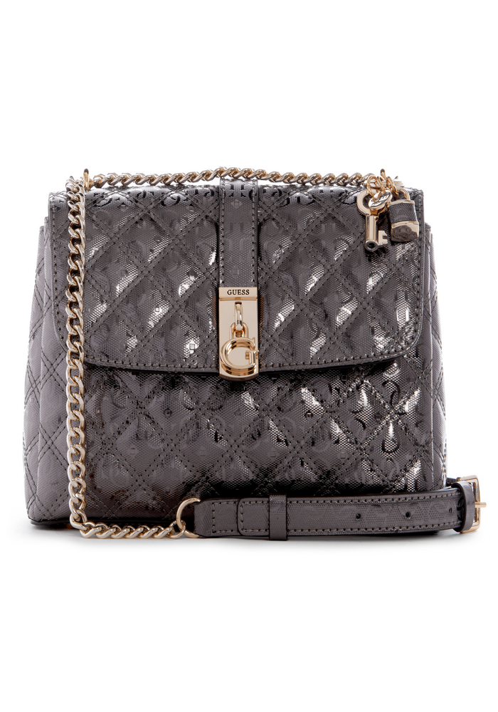Cartera Gaia Convertible Xbody Pew Plateado Guess-0